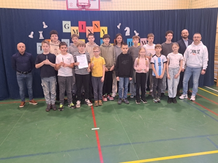 IV GMINNY TURNIEJ SZACHOWY - 02.04.2025 r.