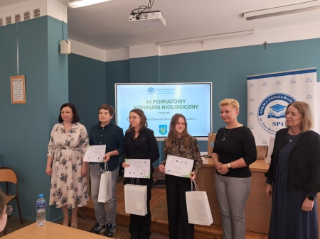 VI POWIATOWY KONKURS BIOLOGICZNY