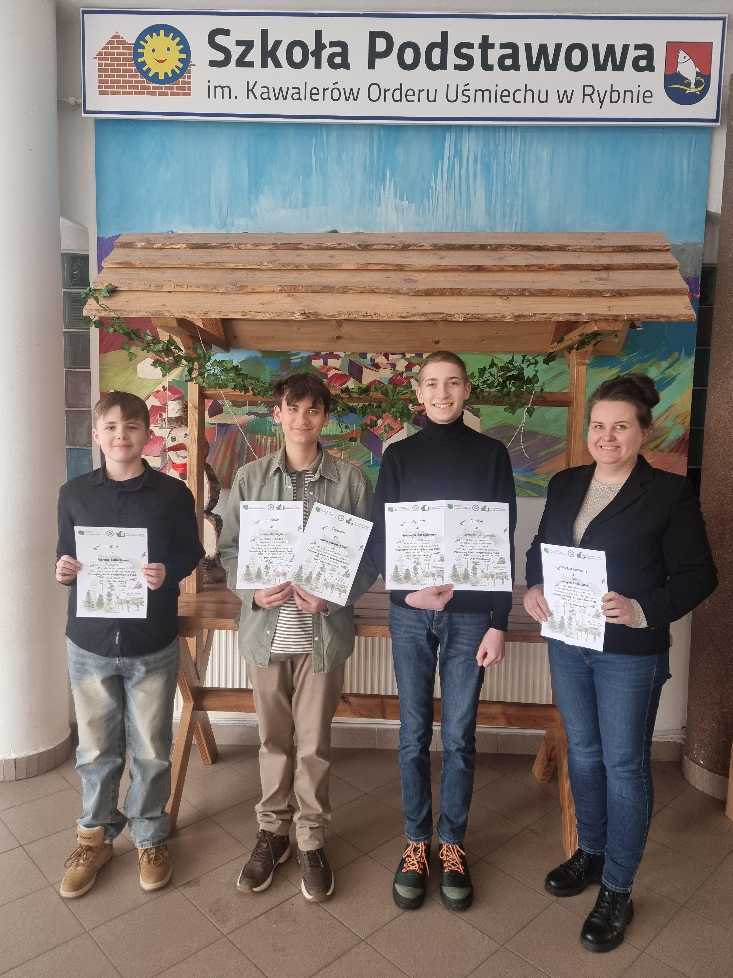 XXV EDYCJA  KONKURSU POZNAJEMY PARKI KRAJOBRAZOWE