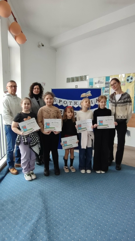 KONKURS RECYTATORSKI DLA KLAS I - III