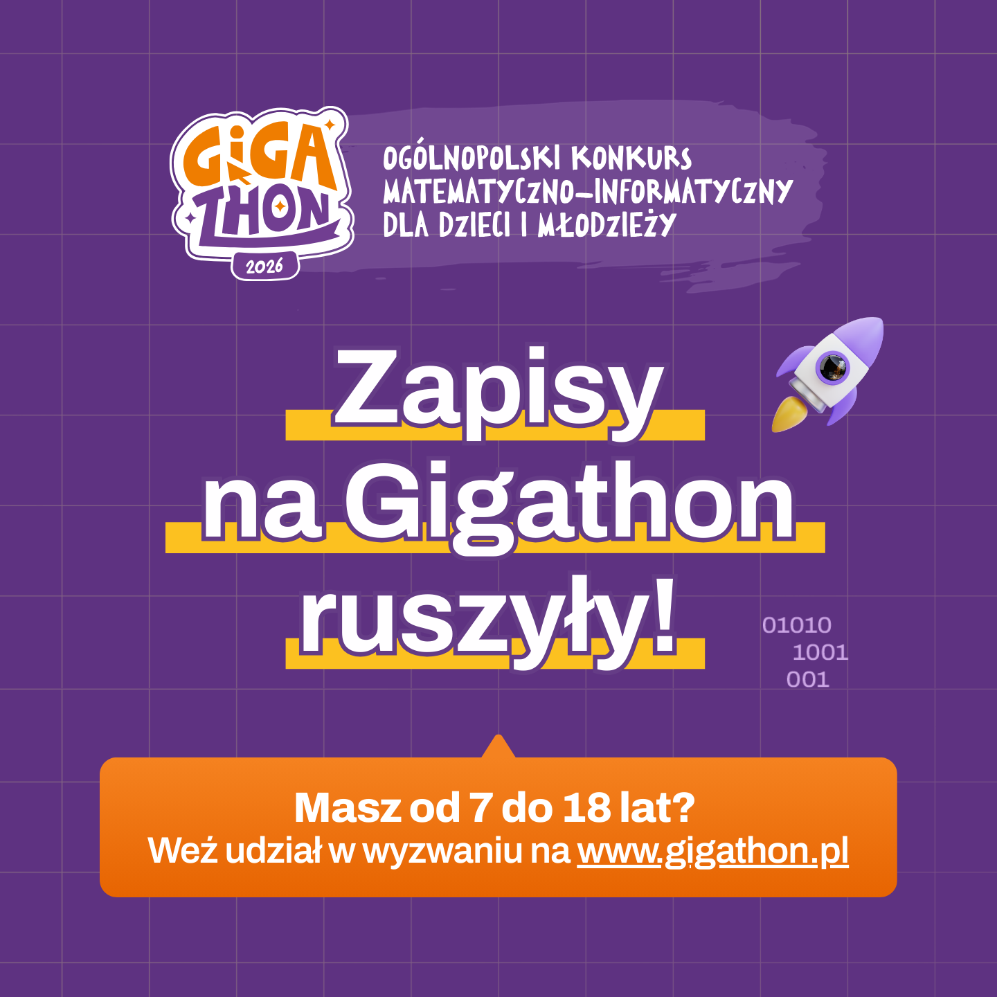 Ogólnopolski Konkurs Matematyczno-Informatyczny „Gigathon”