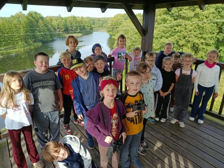 Klasa 2a z wizytą w gospodarstwach  nad rzeką Wel!
